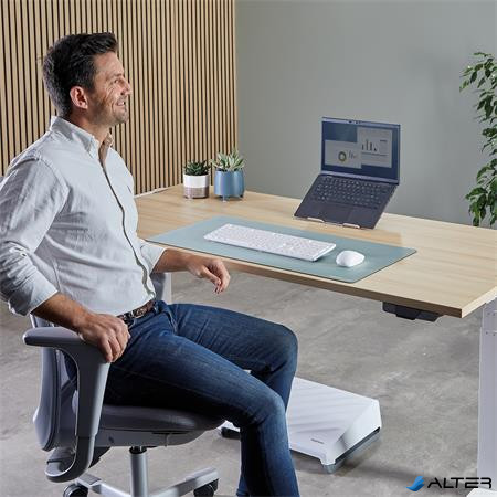 Laptopállvány, hordozható, FELLOWES "Alumia™, ezüst