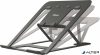 Laptopállvány, hordozható, FELLOWES "Alumia™, fekete