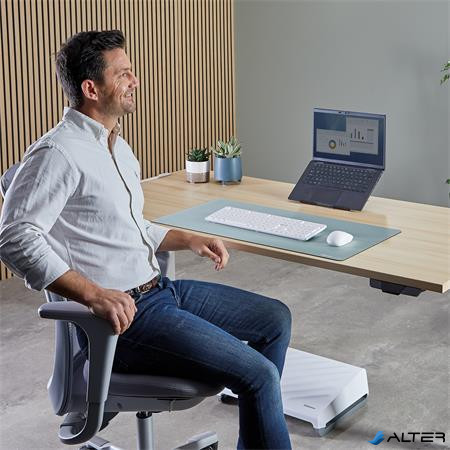 Laptopállvány, hordozható, FELLOWES "Alumia™, fekete