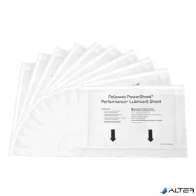   Olajozó lapok, "Powershred® iratmegsemmisítőkhöz, FELLOWES
