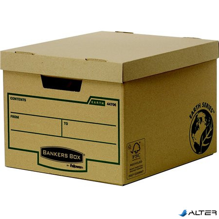 Archiválókonténer, karton, standard, "BANKERS BOX® EARTH SERIES by FELLOWES®"