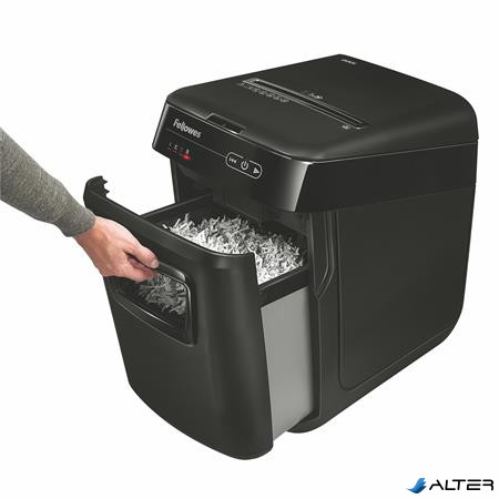 Iratmegsemmisítő, konfetti, 180 lap, FELLOWES "AutoMax™ 200C"