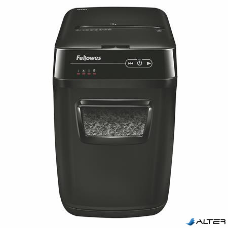 Iratmegsemmisítő, mikrokonfetti, 180 lap, FELLOWES "AutoMax™ 200M"