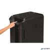 Iratmegsemmisítő, mikrokonfetti, 550 lap, FELLOWES "AutoMax 600M", fekete