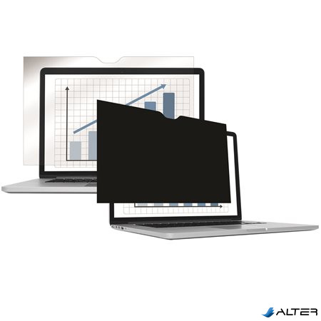 Monitorszűrő, betekintésvédelemmel, 332x208 mm, 15,4", 16:10 FELLOWES "PrivaScreen™", fekete