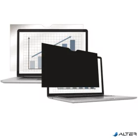   Monitorszűrő, betekintésvédelemmel, 345x194 mm, 15,6", 16:9 FELLOWES "PrivaScreen™", fekete