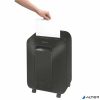 Iratmegsemmisítő, mikrokonfetti, 11 lap, FELLOWES "Powershred LX201", fekete