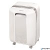 Iratmegsemmisítő, mikrokonfetti, 11 lap, FELLOWES "Powershred LX201", fehér
