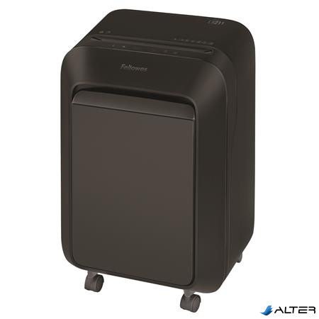 Iratmegsemmisítő, mikrokonfetti, 14 lap FELLOWES "Powershred LX211", fekete