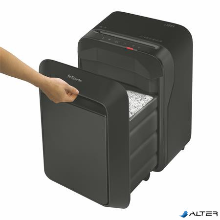 Iratmegsemmisítő, mikrokonfetti, 14 lap FELLOWES "Powershred LX211", fekete
