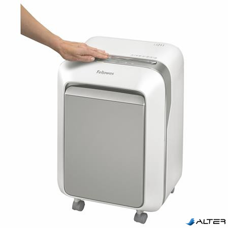 Iratmegsemmisítő, mikrokonfetti, 14 lap, FELLOWES "Powershred LX211", fehér