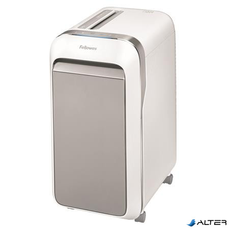 Iratmegsemmisítő, mikrokonfetti, 18 lap, FELLOWES "Powershred LX221", fehér