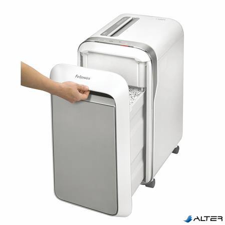 Iratmegsemmisítő, mikrokonfetti, 18 lap, FELLOWES "Powershred LX221", fehér