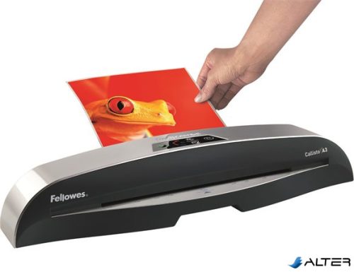 Meleglamináló fólia, 125 mikron, A4, fényes, 100 db,  FELLOWES