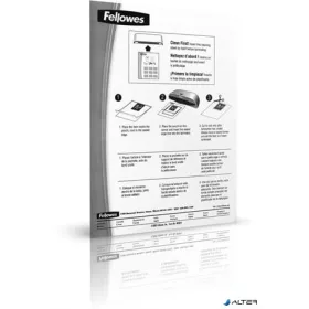 Hordozó- és tisztítókarton lamináláshoz, A4, FELLOWES