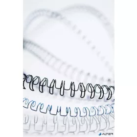 Spirál, fém, 3:1, 8 mm, 36-50 lap, FELLOWES, fekete