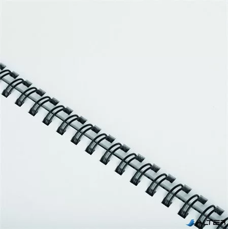 Spirál, fém, 3:1, 6 mm, 21-35 lap, FELLOWES, ezüst