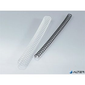 Spirál, fém, 3:1, 14 mm, 101-120 lap, FELLOWES, ezüst