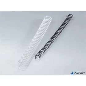 Spirál, fém, 3:1, 14 mm, 101-120 lap, FELLOWES, ezüst
