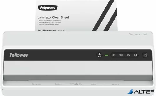 Laminálógép, A4, 80-125 mikron, FELLOWES 'Saturn 3i'