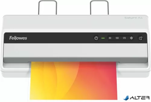 Laminálógép, A4, 80-125 mikron, FELLOWES 'Saturn 3i'
