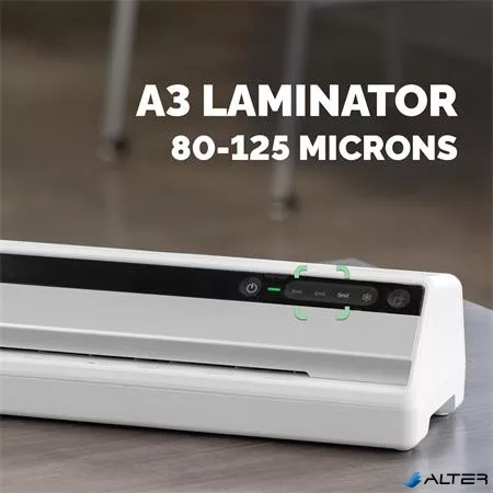 Laminálógép, A3, 80-125 mikron, FELLOWES "Saturn 3i"