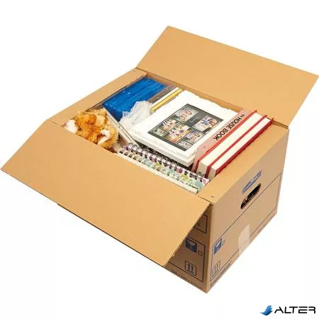 Költöztető doboz, 32x26X47 cm, FELLOWES "SmoothMove™ Everyday", kicsi