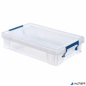   Műanyag tároló doboz, átlátszó, 5,5 liter, FELLOWES, "ProStore™"