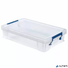   Műanyag tároló doboz, átlátszó, 5,5 liter, FELLOWES, "ProStore™"