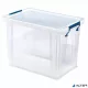 Műanyag tároló doboz, átlátszó, 18,5 liter, FELLOWES, "ProStore™"