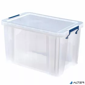  Műanyag tároló doboz, átlátszó, 26 liter, FELLOWES, "ProStore™"