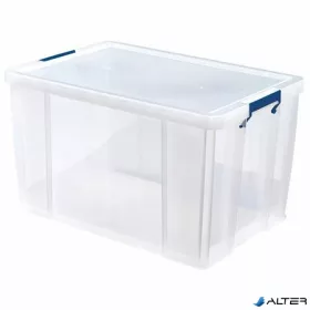   Műanyag tároló doboz, átlátszó, 85 liter, FELLOWES, "ProStore™"