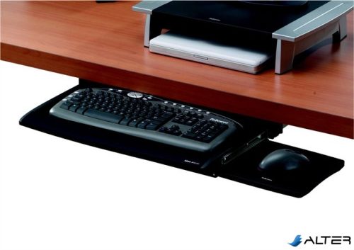 Billentyűzettartó, kihúzható, FELLOWES "Office Suites™ Deluxe"
