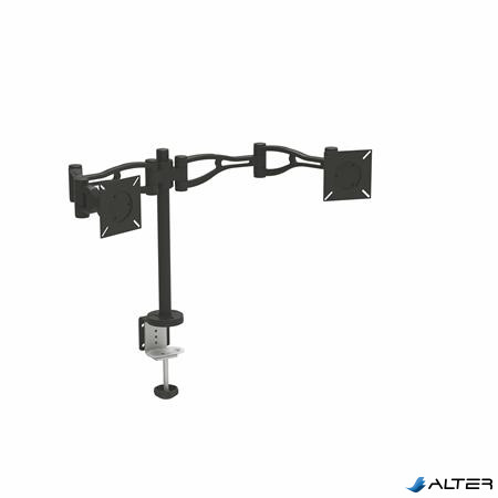 Monitortartó kar, kettő monitorhoz, FELLOWES "Vista™"
