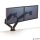 Monitortartó kar, két monitorhoz, FELLOWES "Platinum Series™Dual"