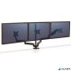 Monitortartó kar, három monitorhoz, FELLOWES "Platinum Series™ Trial", fekete