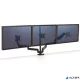 Monitortartó kar, három monitorhoz, FELLOWES "Platinum Series™ Trial", fekete