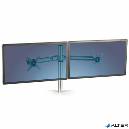 Monitortartó kar, két monitorhoz, FELLOWES "Lotus™"