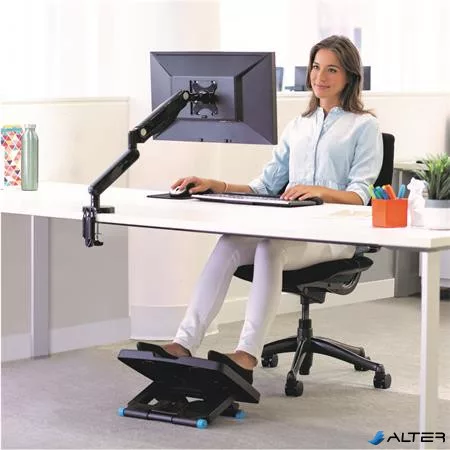 Monitortartó kar, egy monitorhoz, FELLOWES, "Platinum Series™ Single", fekete