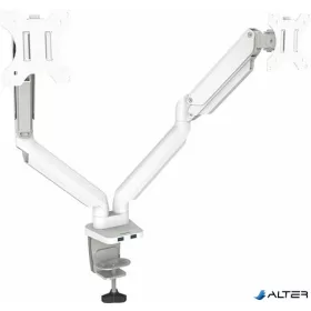   Monitortartó kar, két monitorhoz, FELLOWES "Platinum Series™ Dual", fehér
