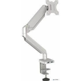   Monitortartó kar, egy monitorhoz, FELLOWES "Platinum Series™Single", ezüst