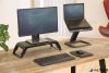 Monitorállvány, FELLOWES "Hana™", fekete