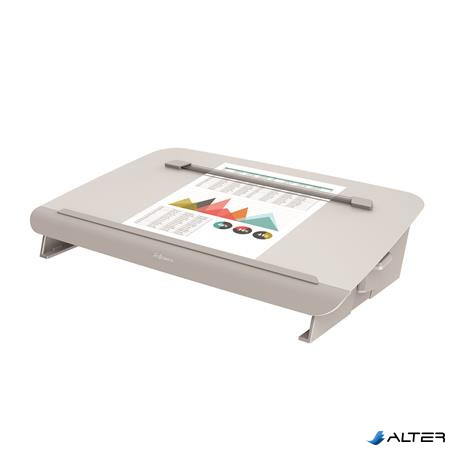 Író pad/dokumentumtartó, FELLOWES "Hana™", fehér
