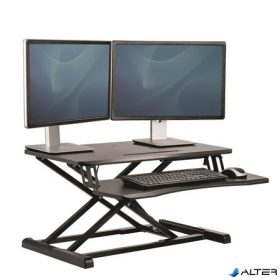   Ülő/álló munkaállomás, FELLOWES "Corsivo™", fekete