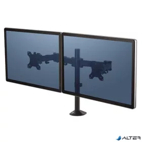   Monitortartó kar, két monitorhoz, FELLOWES, "Reflex Series™"