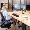Monitortartó kar, két monitorhoz, FELLOWES, "Reflex Series™"