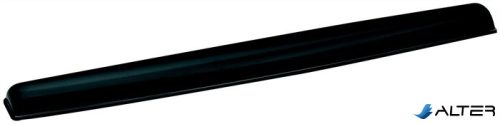 Csuklótámasz billentyűzethez, géltöltésű, FELLOWES "Crystal™ Gel", fekete