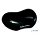 Csuklótámasz, mini, géltöltésű, FELLOWES "Crystal™ Gel", fekete