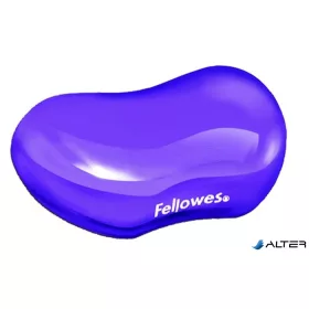   Csuklótámasz, mini, géltöltésű, FELLOWES "Crystal™ Gel", lila