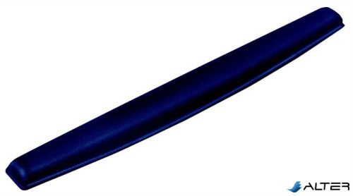 Csuklótámasz billentyűzethez, habtöltésű, FELLOWES "Memory Foam", zafírkék